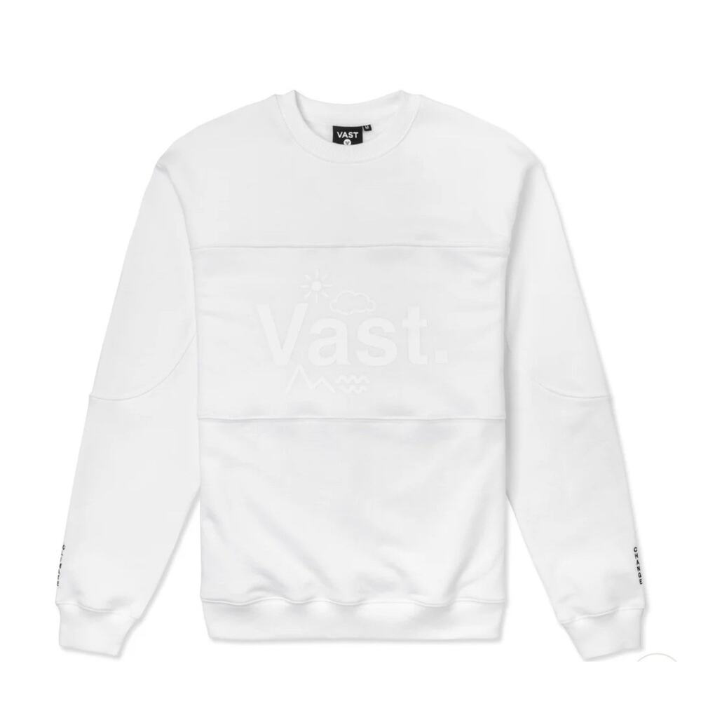 Vast Color Block Crewneck Sweatshirt Size Large NWTG